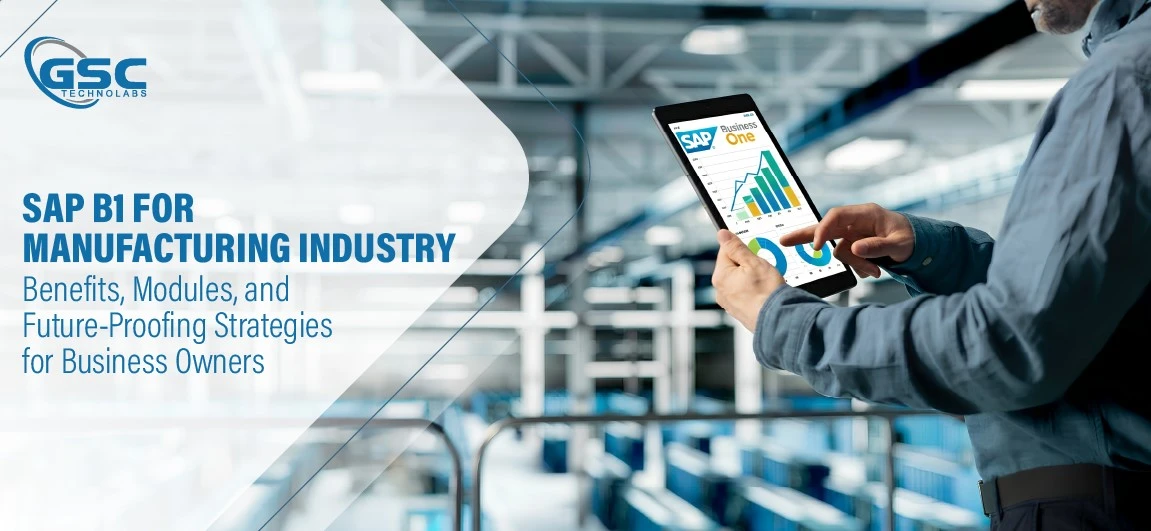 SAP B1 for manufacturing industries